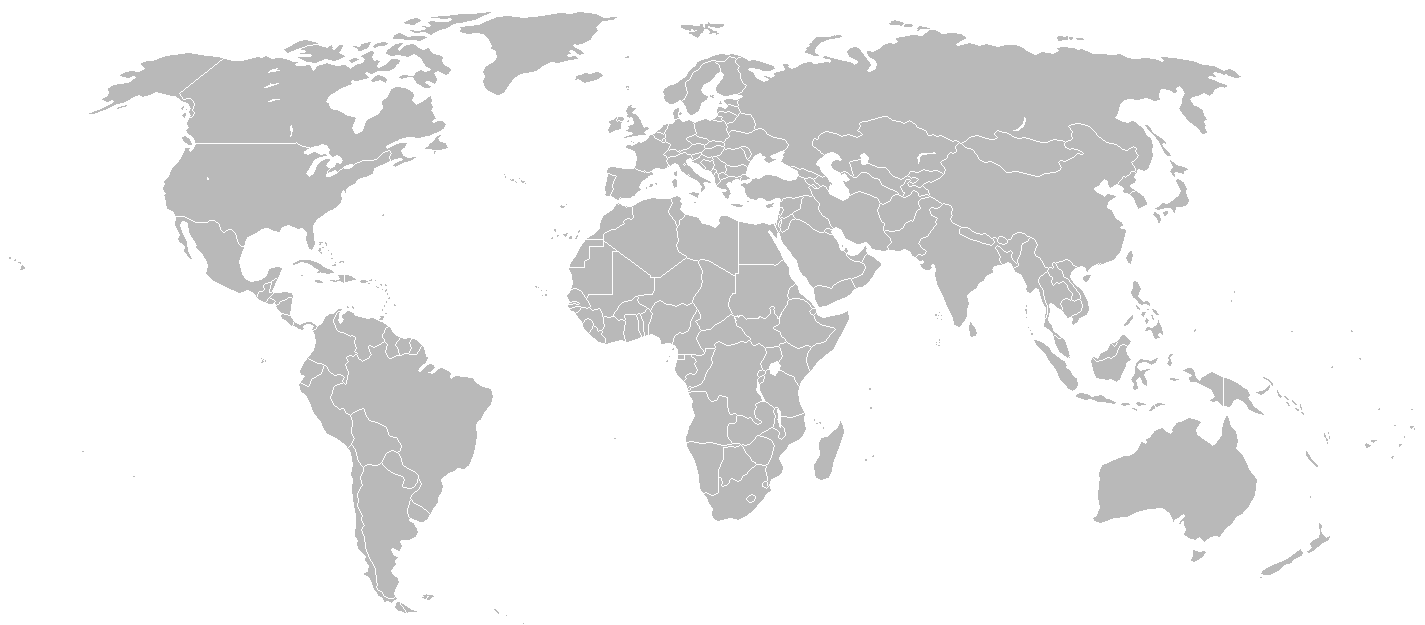 Map Of The World Color Off Countries world_map